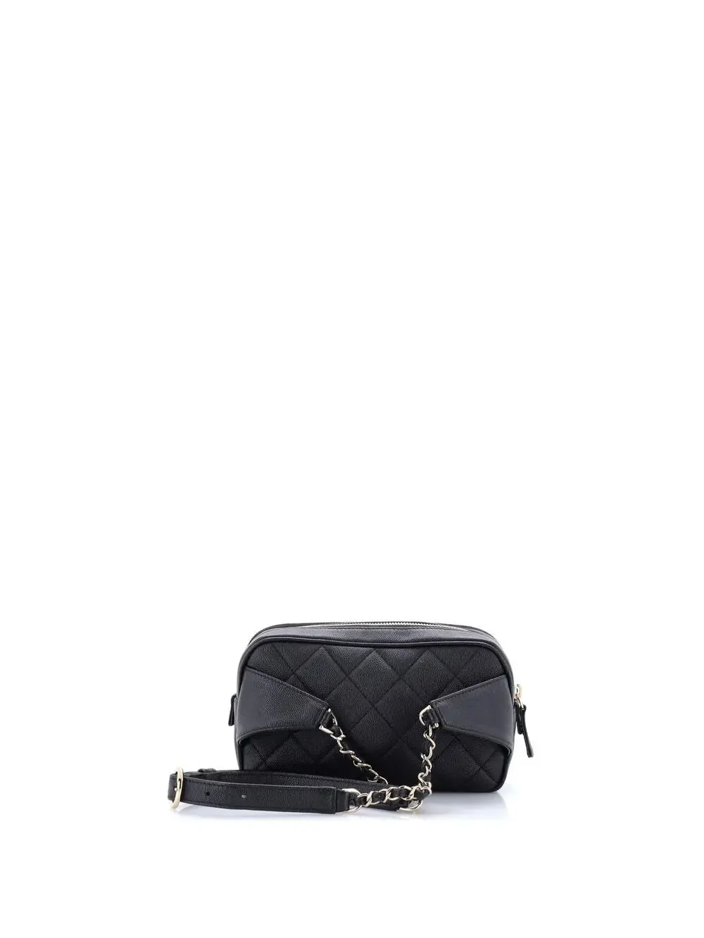 Chanel In & Out Belt Bag Quilted Caviar #242410C45B